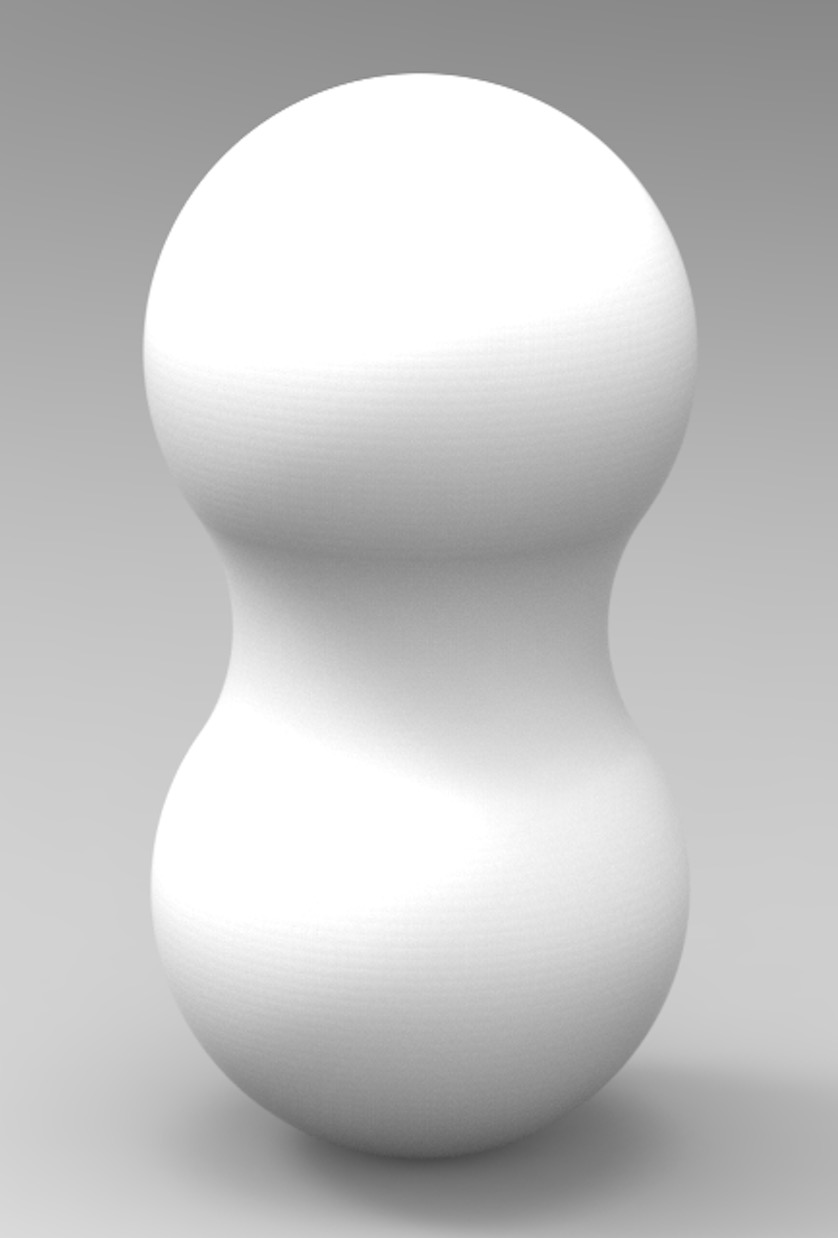 Double‐sphere one-piece pig