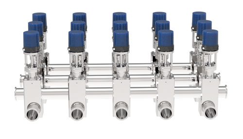 Hyperfore piggable matrix for toothpaste recovery